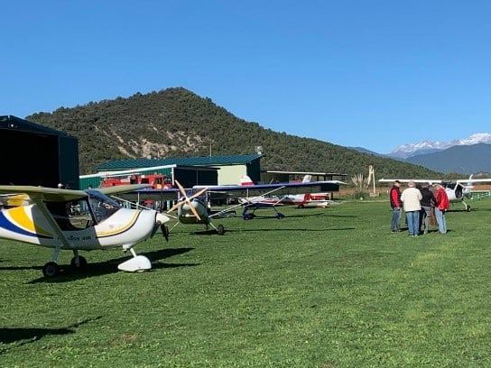 Aviones pradera Coscojuela con vistas